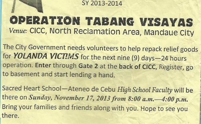 Operation Tabang Visayas