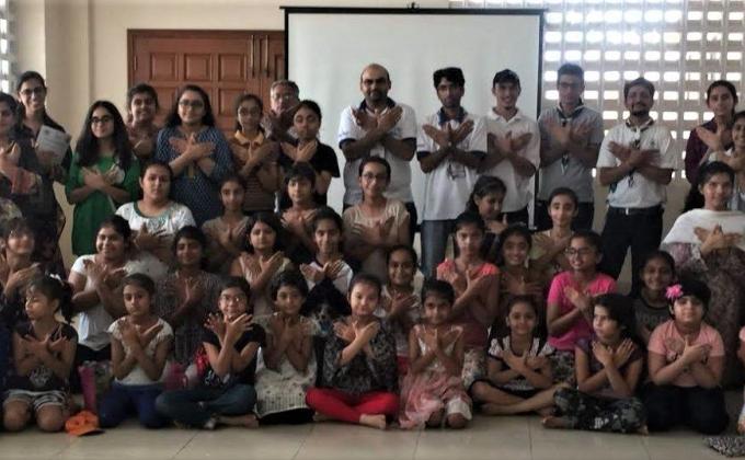 Messenger of Peace (MoP) activities for Amynabad Guides Unit Karachi 