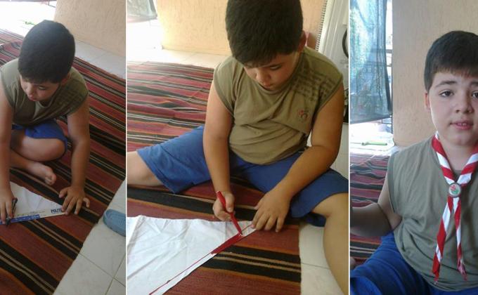 August , 2014 - What can I do, Today ? Make scout scarf