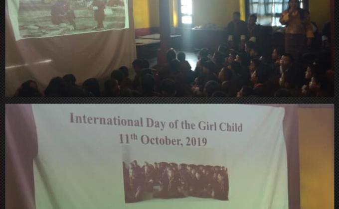 Observance of the International day of Girl Child