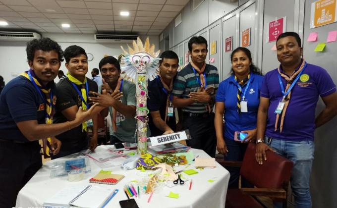 mop work shop Making TOTAM POLE