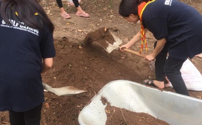 Helping for maintenance of Garden 