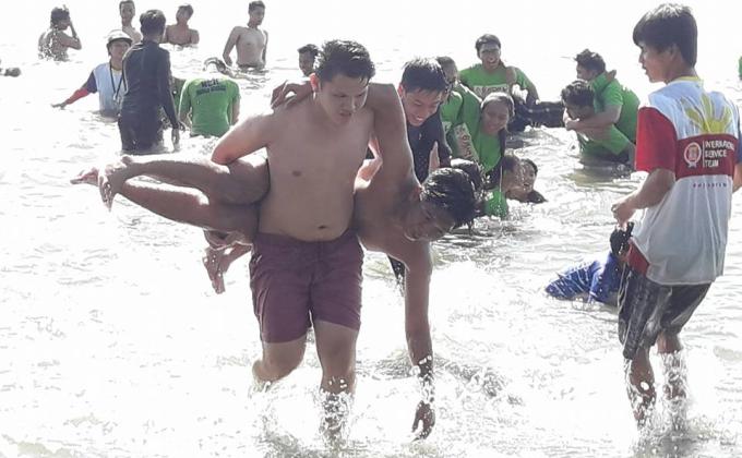 Scouts on Water Saving Activity