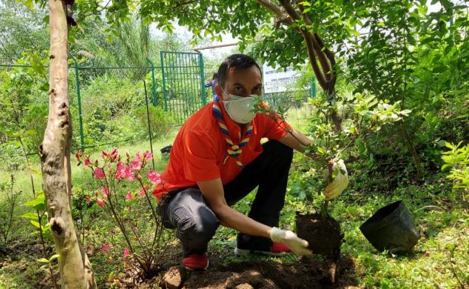 Plantation Drive in World Environment Day 2021