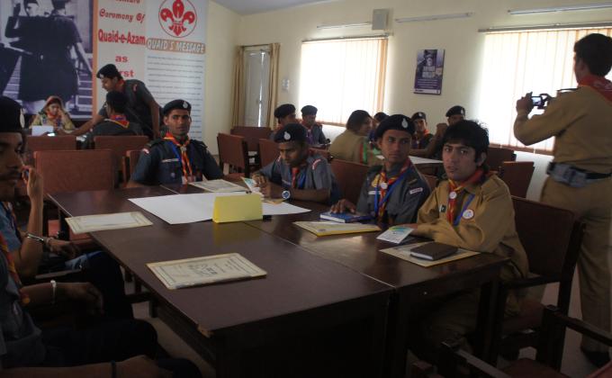 Kurram Scouts open Group Sadda Rover scout Waheed Khan  in  youth Forum in 2nd special Integration ( India, Pakistan) Islamabad 2-6 May 2012