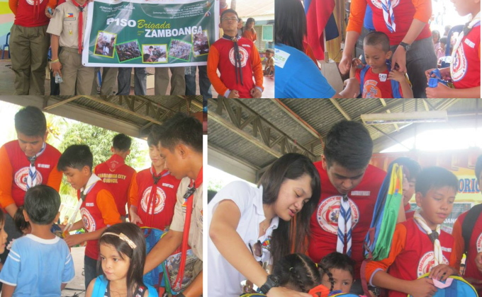 Piso Brigada Para sa Zamboanga Bag Distribution
