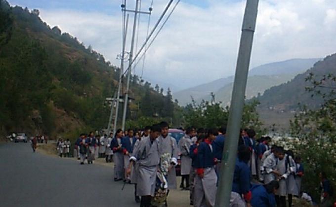 Cleaning Campaign to celebrate 5th King's Birth Day and Scouts Day