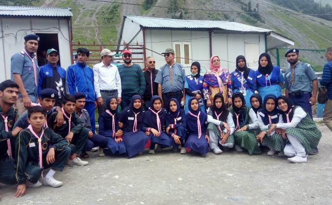 second phase of service camp at baltal 